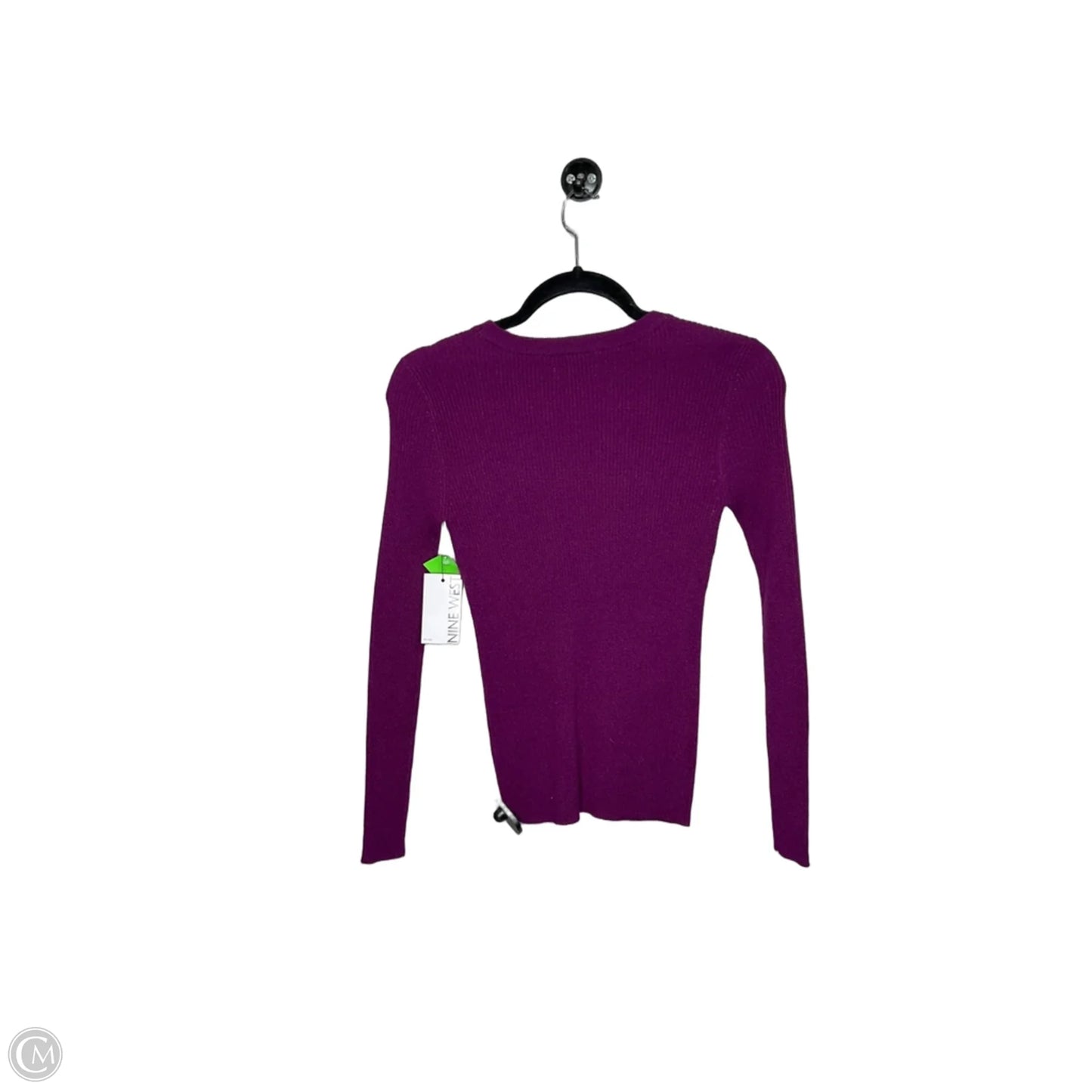 Sweater By Nine West In Purple, Size: Xsp