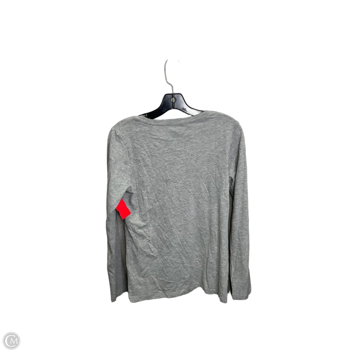 Top Long Sleeve Basic By The North Face In Grey, Size: M