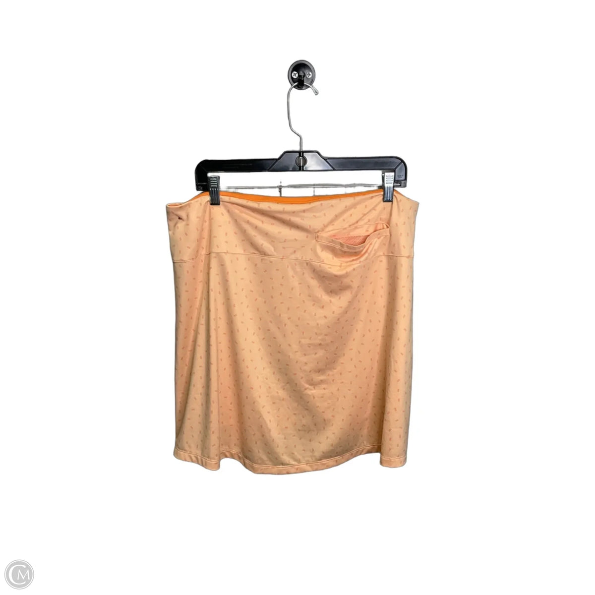 Athletic Skort By Nike In Orange, Size: Xl