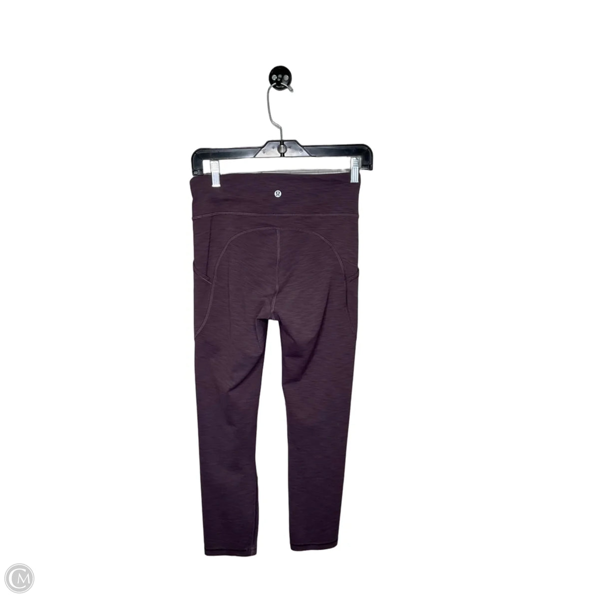 Athletic Leggings Capris By Lululemon In Purple, Size: 6
