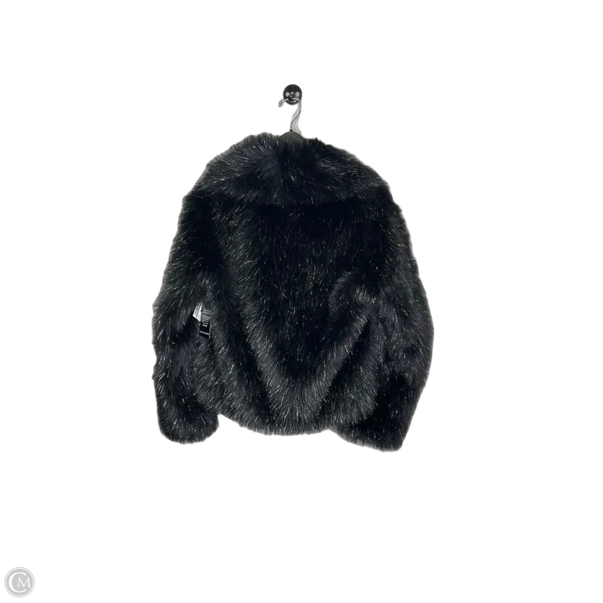 Coat Faux Fur & Sherpa By Boston Proper In Black, Size: M