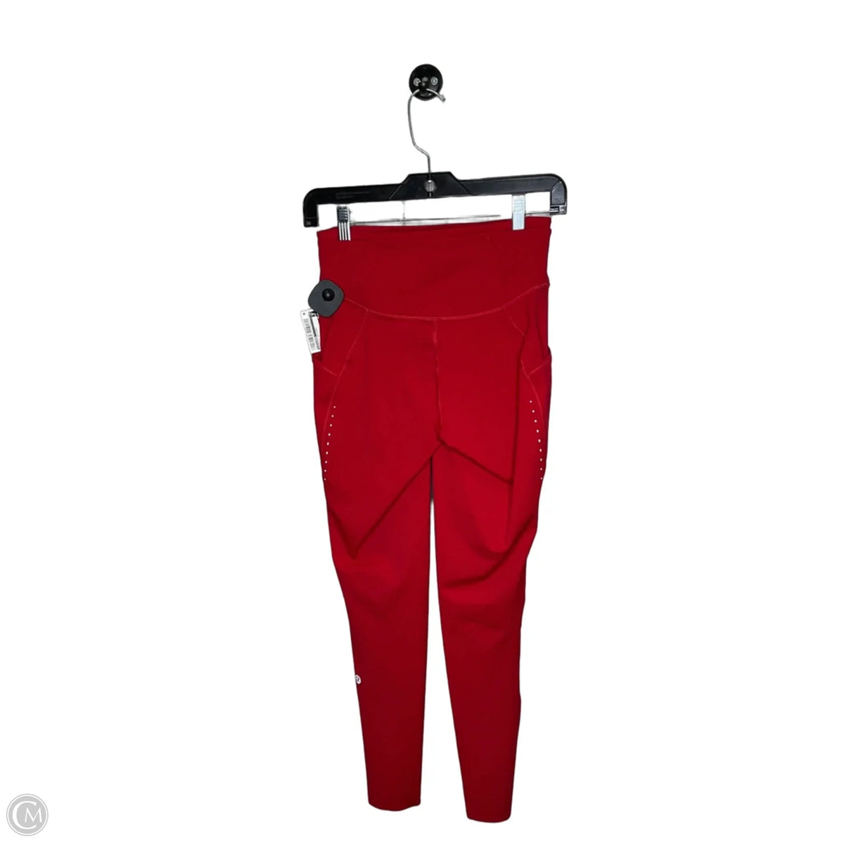 Athletic Leggings By Lululemon In Red, Size: 6
