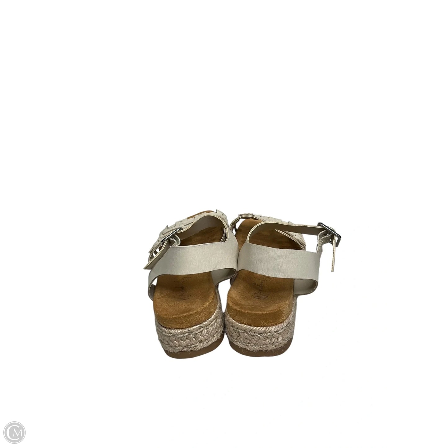 Sandals Flats By Wonderly In Brown, Size: 6