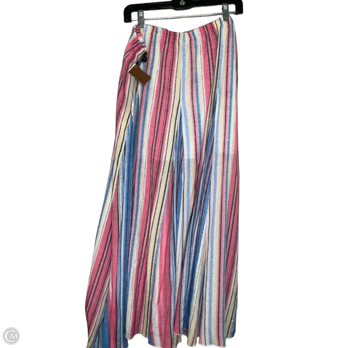 Skirt Maxi By Hope & Harlow In Striped Pattern, Size: Xl