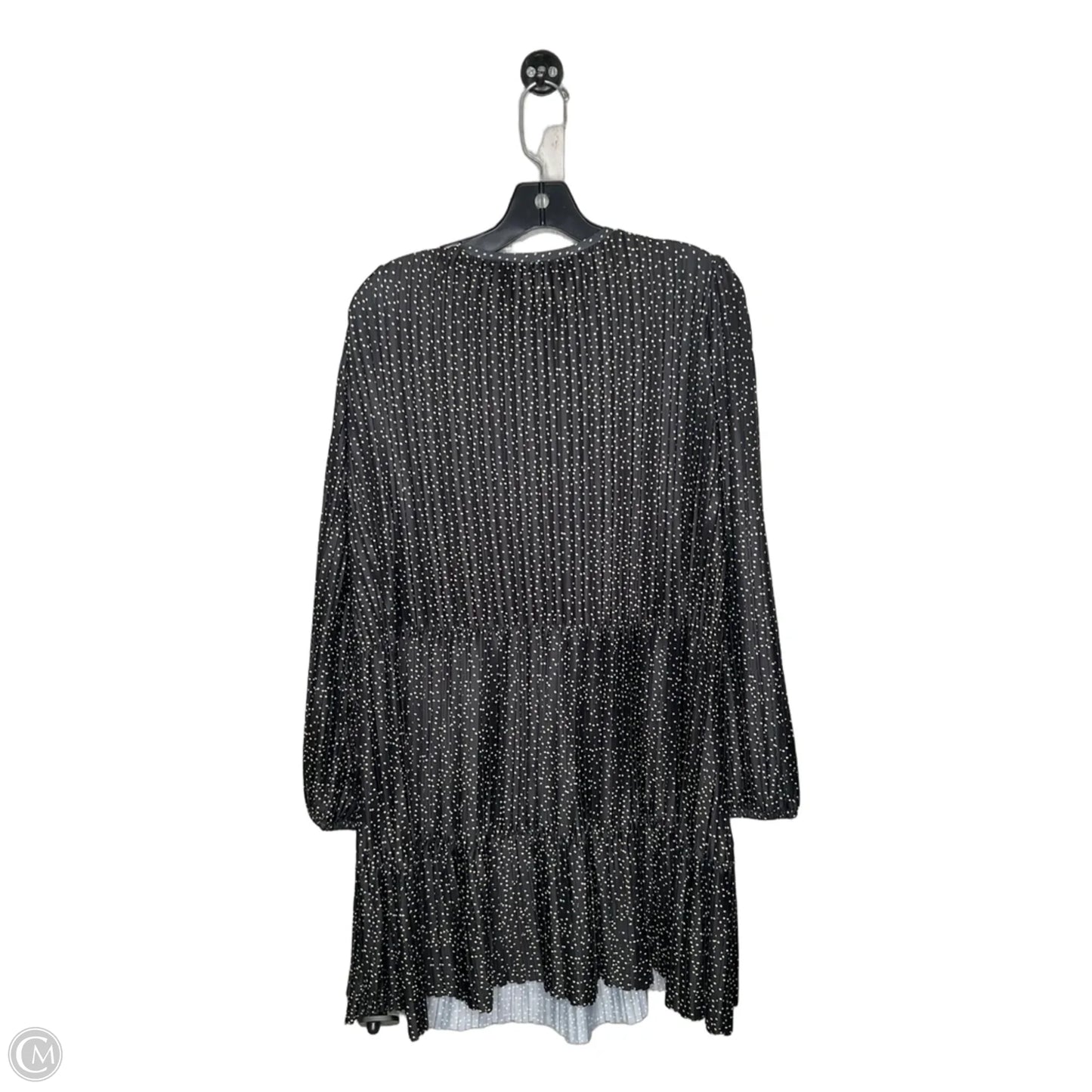 Dress Casual Midi By Zara In Polkadot Pattern, Size: S