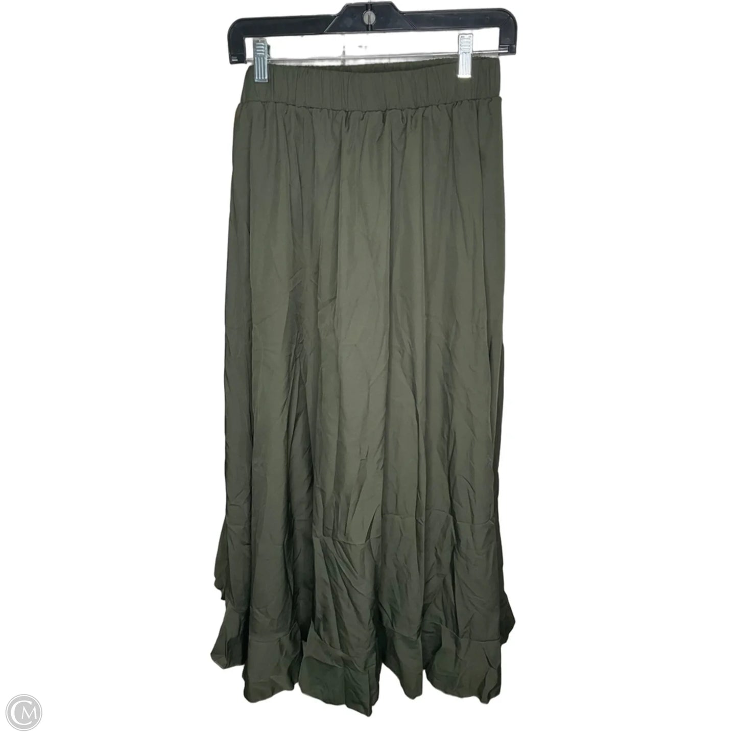 Skirt Maxi By Shein In Green, Size: M