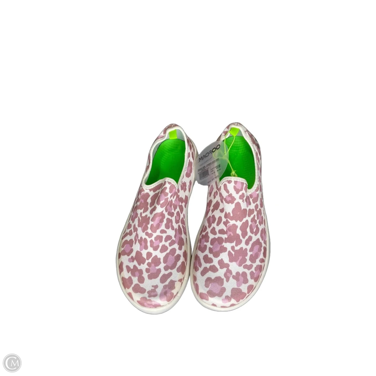 Shoes Sneakers By Oofos In Pink, Size: 10