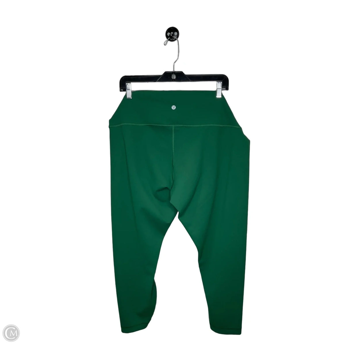 Athletic Leggings Capris By Lululemon In Green, Size: 10