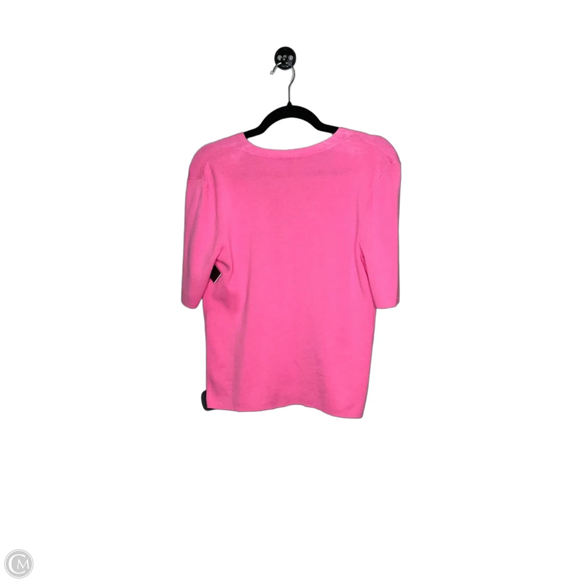 Top Short Sleeve By Talbots In Pink, Size: S