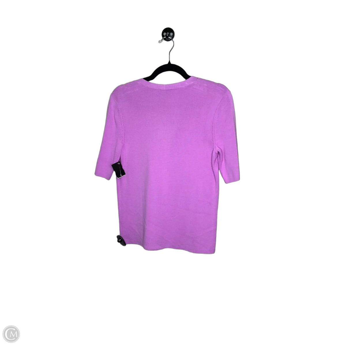 Top Short Sleeve By Talbots In Purple, Size: S
