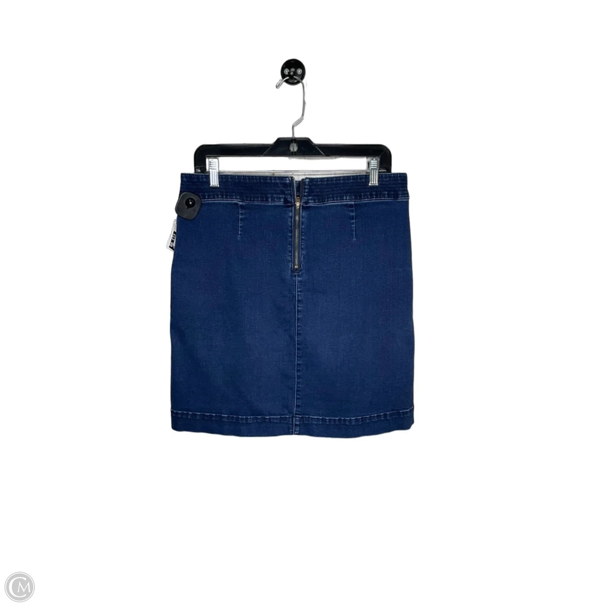 Skirt Mini & Short By Talbots In Blue Denim, Size: 12p