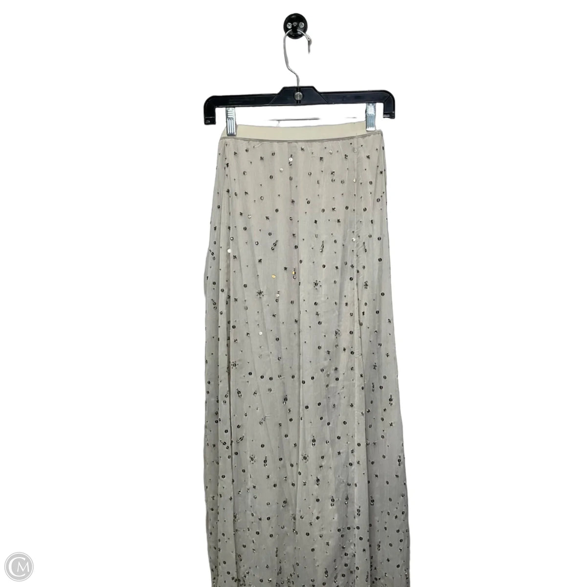 Skirt Maxi By Soft Surroundings In Grey, Size: Xl