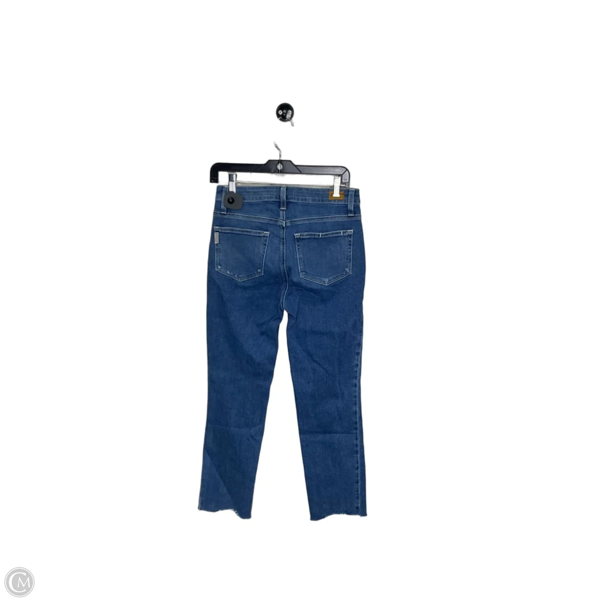 Jeans Straight By Paige In Blue Denim, Size: 6