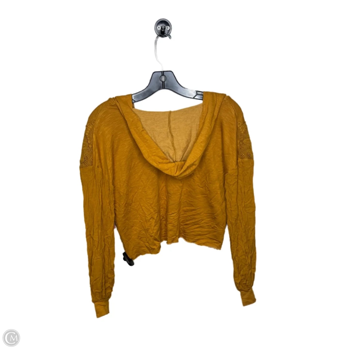 Top Long Sleeve By Eyeshadow In Yellow, Size: Xs