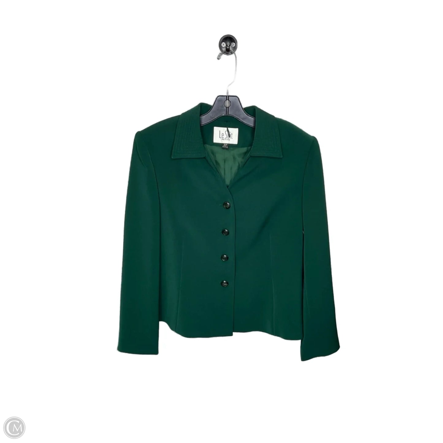 Blazer By Le Suit In Green, Size: L