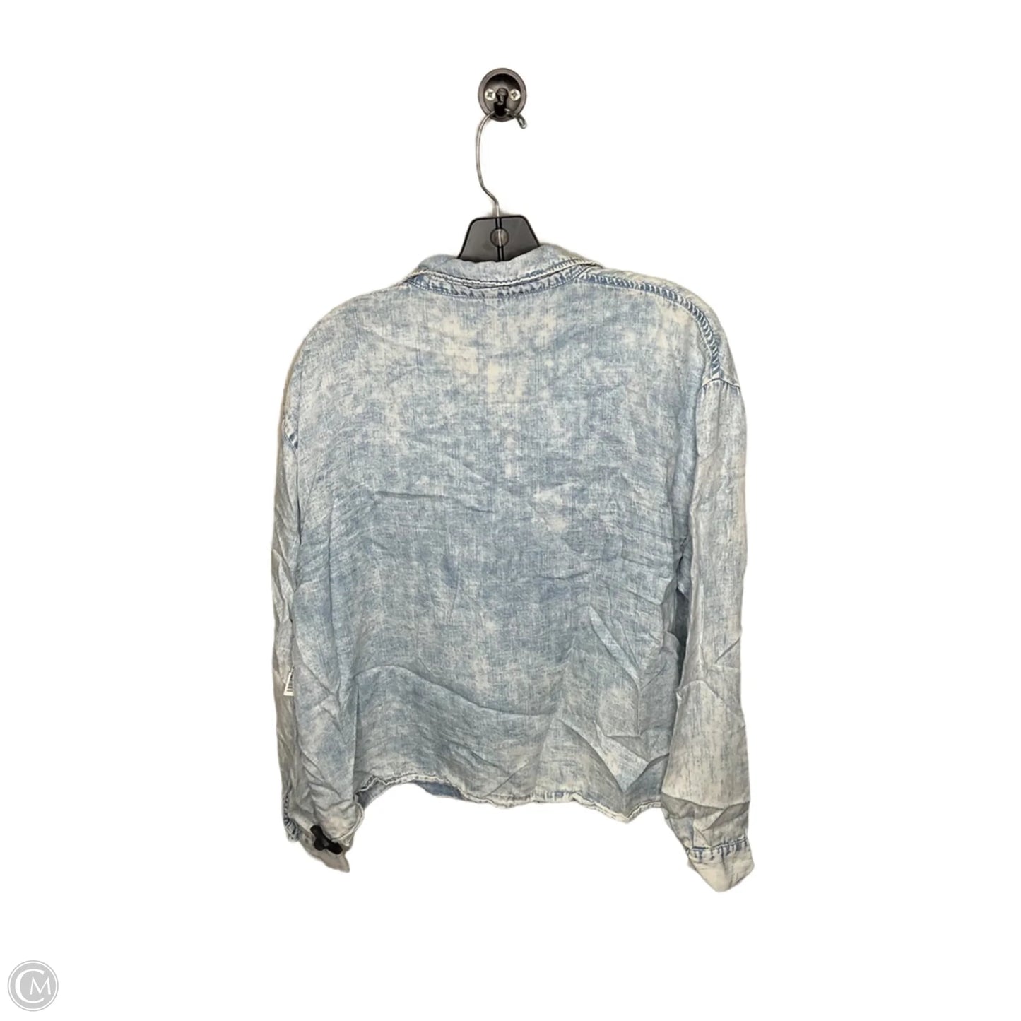 Top Long Sleeve By Jane And Delancey In Blue, Size: Xl