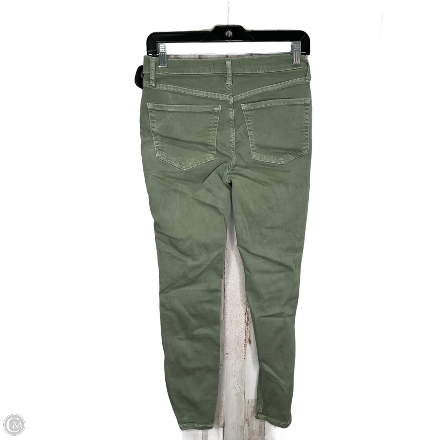 Jeans Skinny By Free People In Green, Size: 4