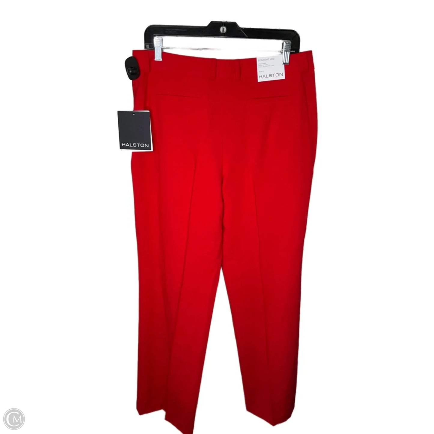 Pants Designer By Halston In Red, Size: 8