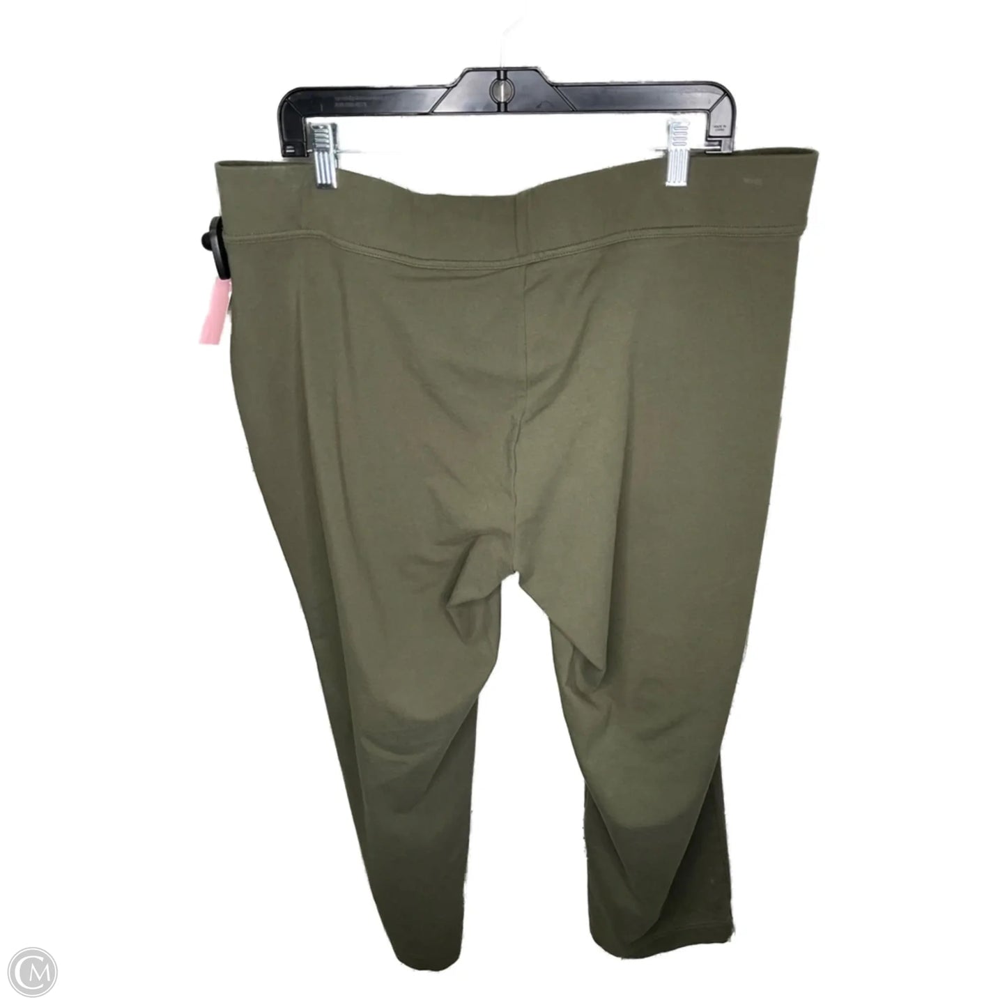 Pants Leggings By Lands End In Green, Size: 2x