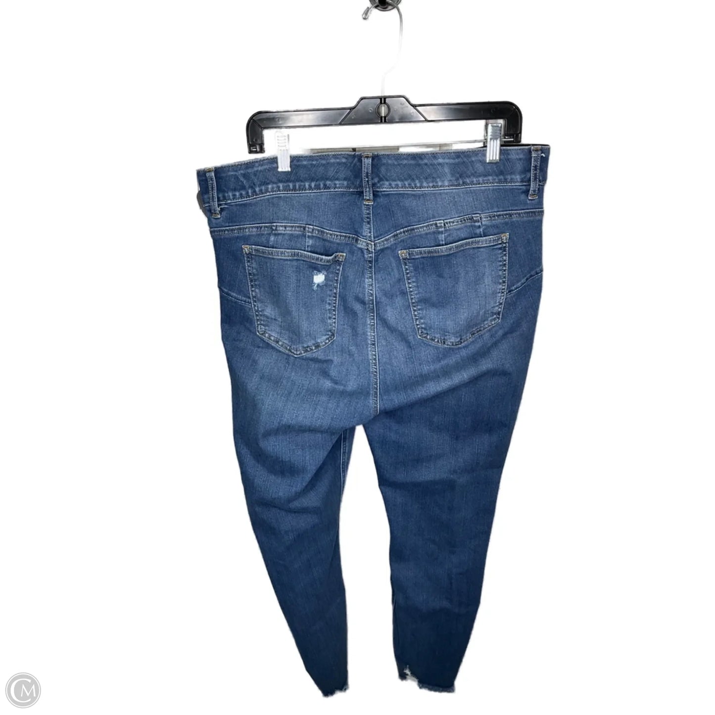 Jeans Skinny By Torrid In Blue Denim, Size: 18