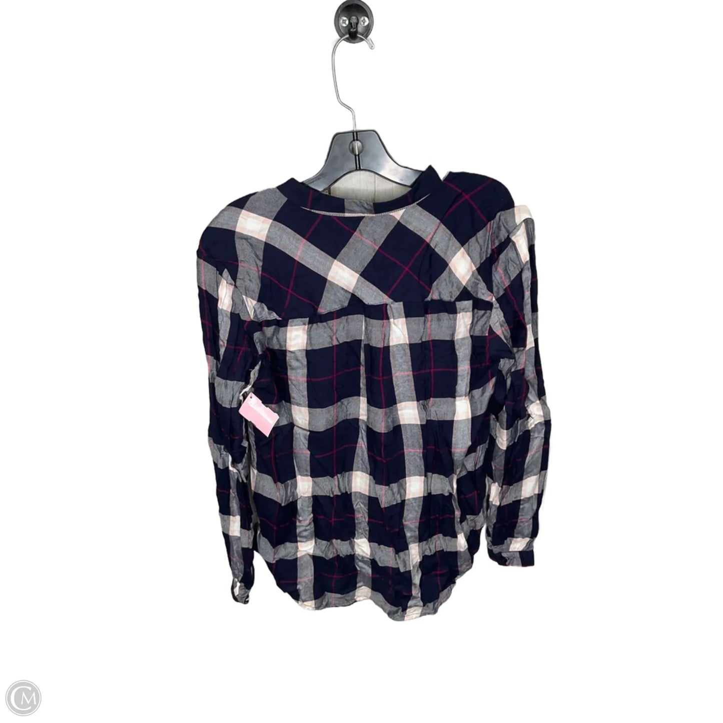 Top Long Sleeve By Clothes Mentor In Navy, Size: Xs