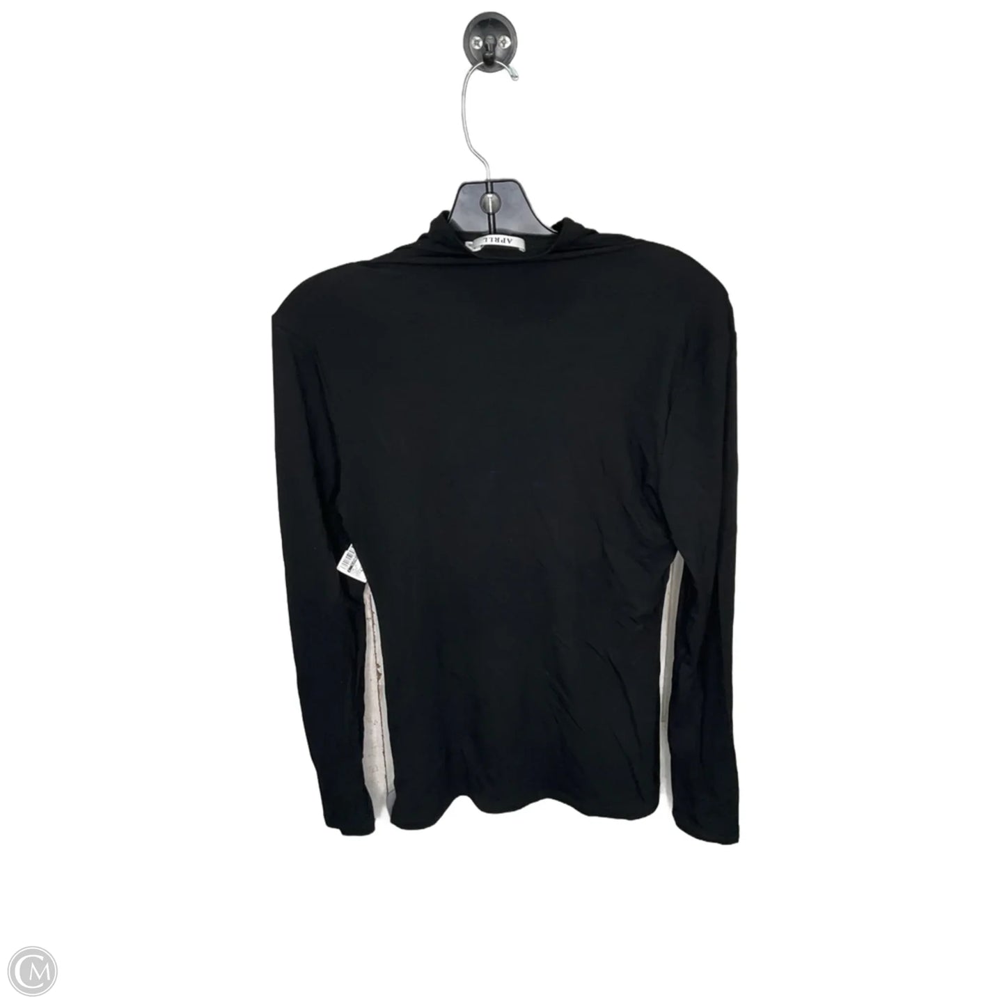 Top Long Sleeve By Clothes Mentor In Black, Size: M