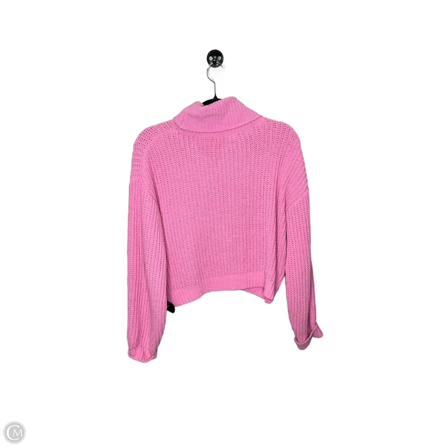 Sweater By Almost Famous In Pink, Size: M