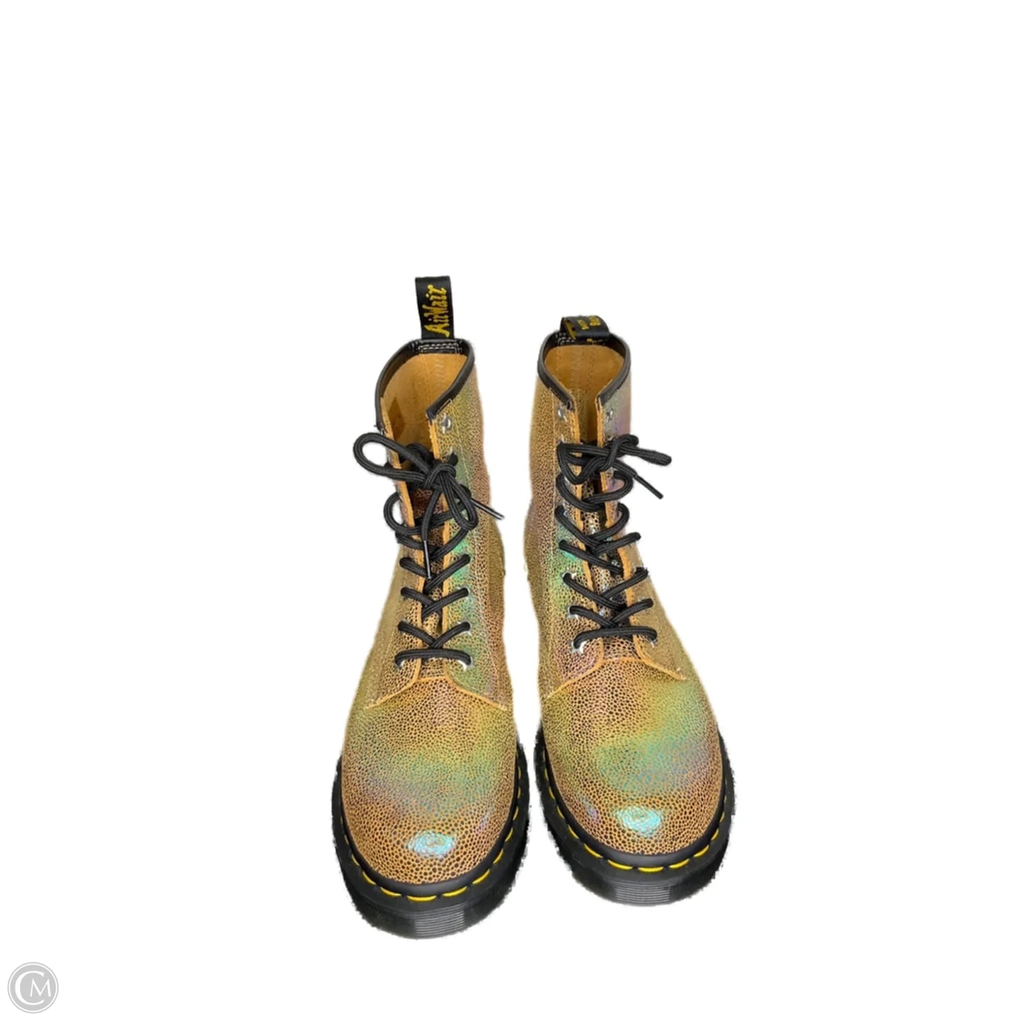 Boots Mid-calf Flats By Dr Martens In Multi-colored, Size: 8.5