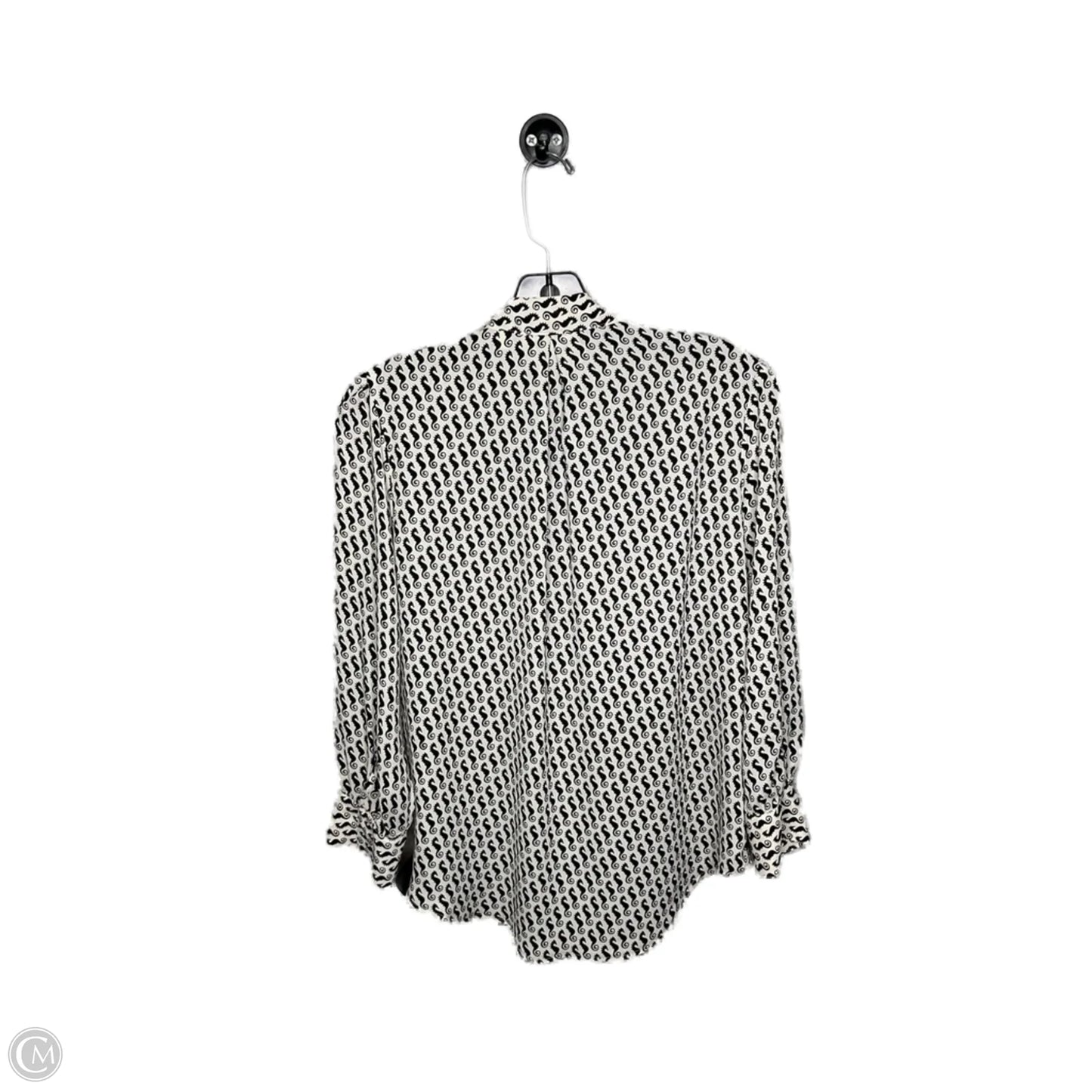 Blouse Long Sleeve By Moulinette Soeurs In Animal Print, Size: S