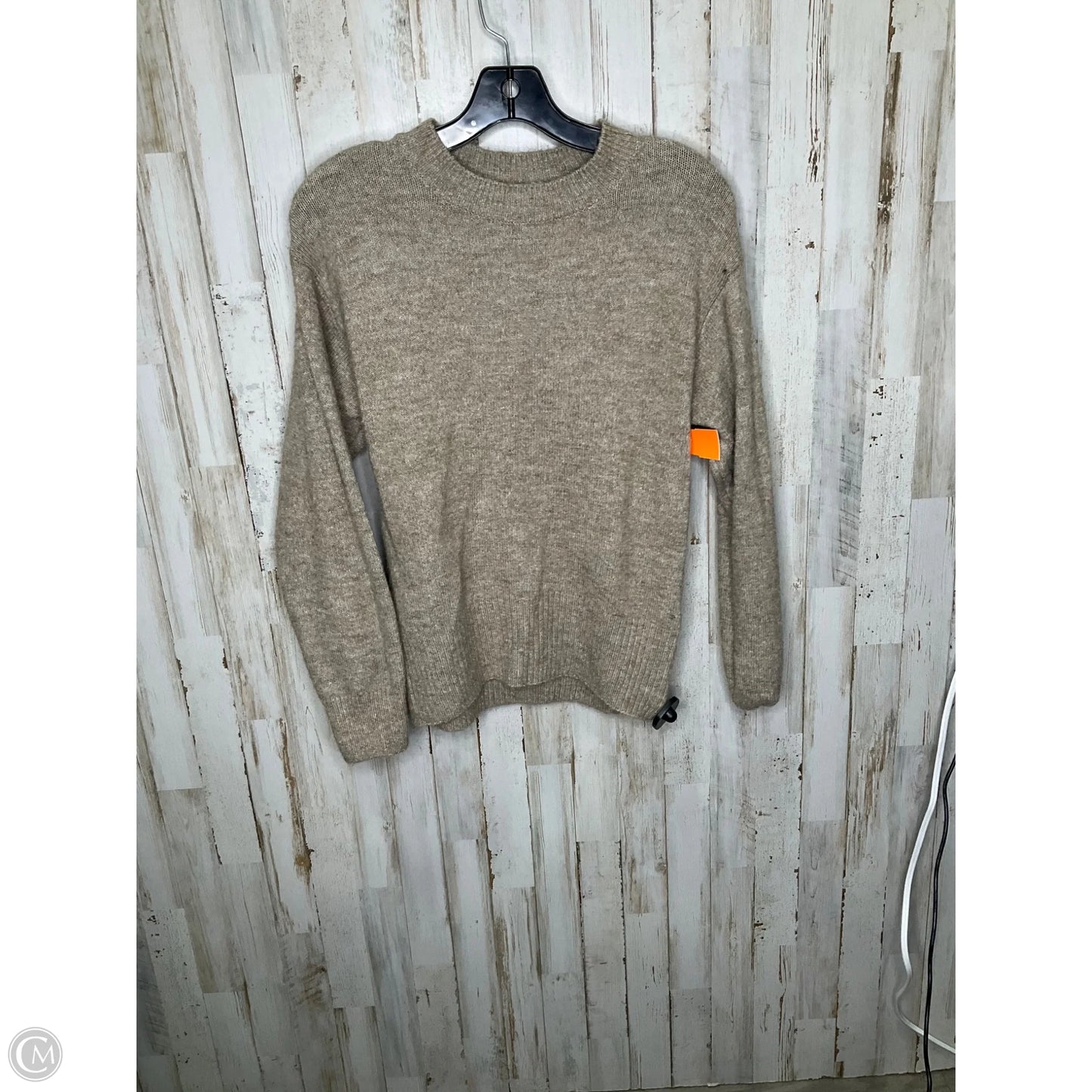 Top Long Sleeve By H&m In Brown, Size: Xs