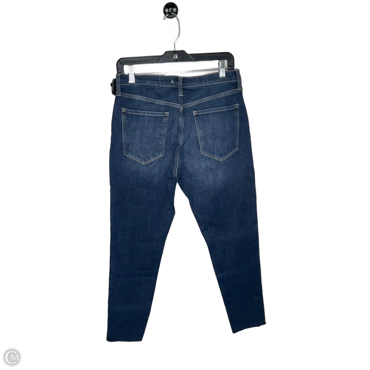 Jeans Skinny By Banana Republic In Blue Denim, Size: 10p