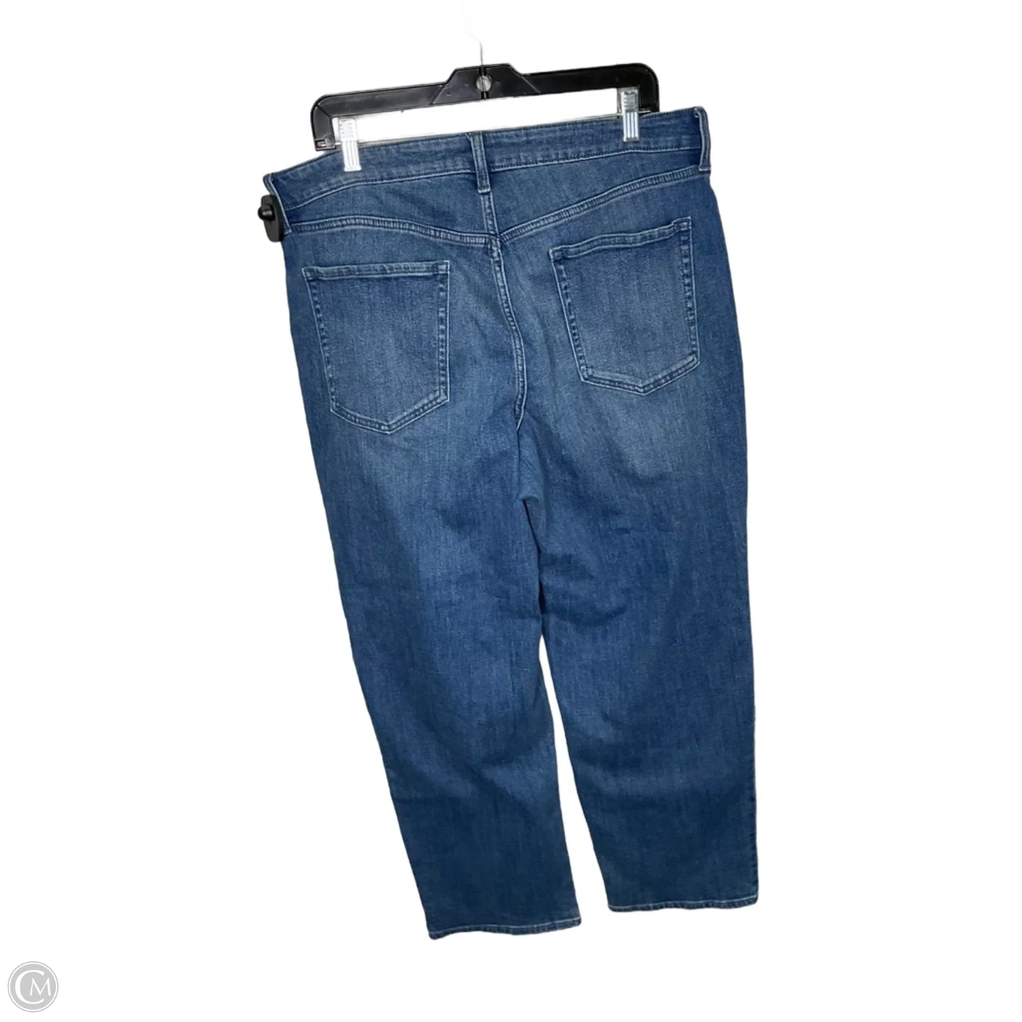 Jeans Straight By Old Navy In Blue Denim, Size: 16