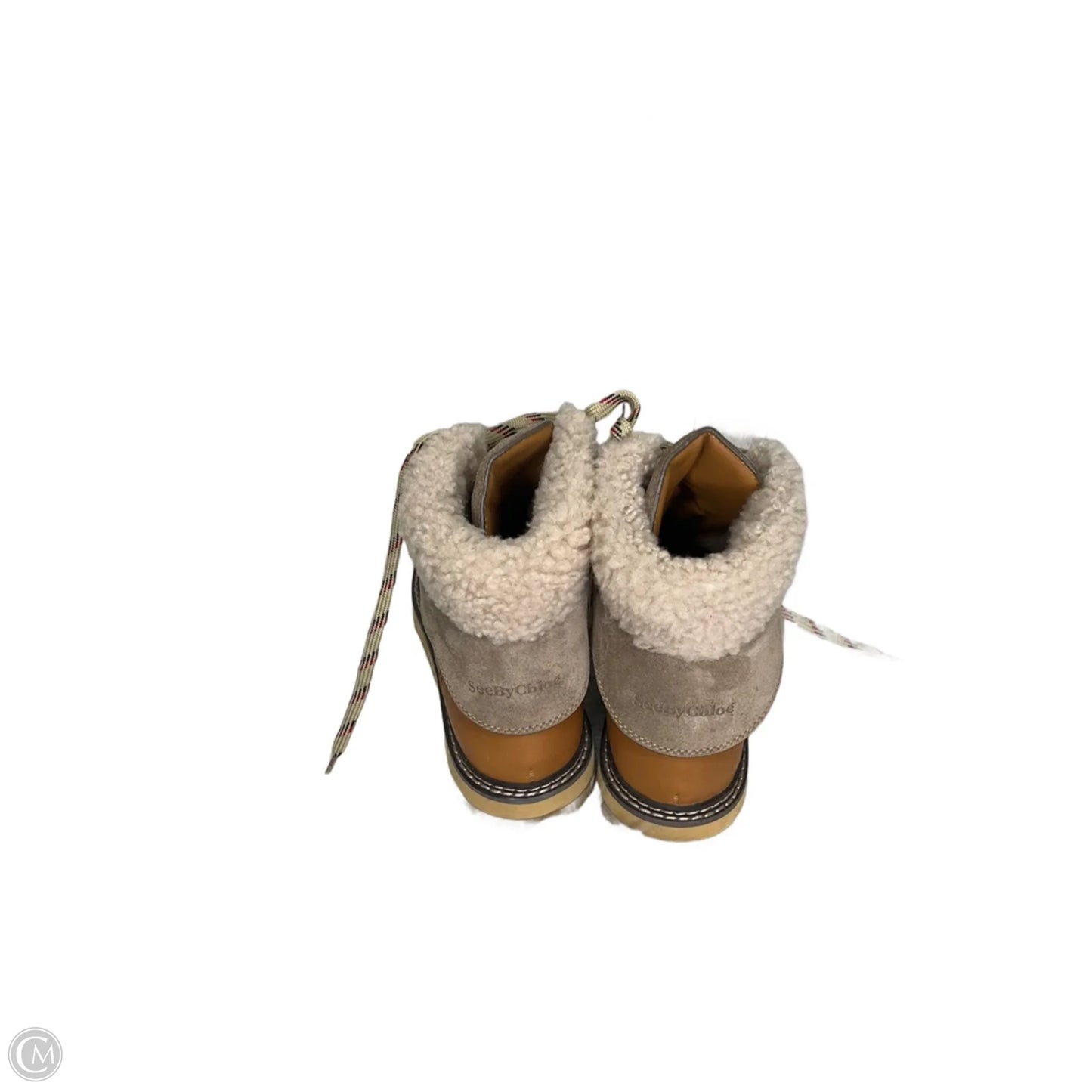 Boots Designer By See By Chloe In Brown, Size: 8.5