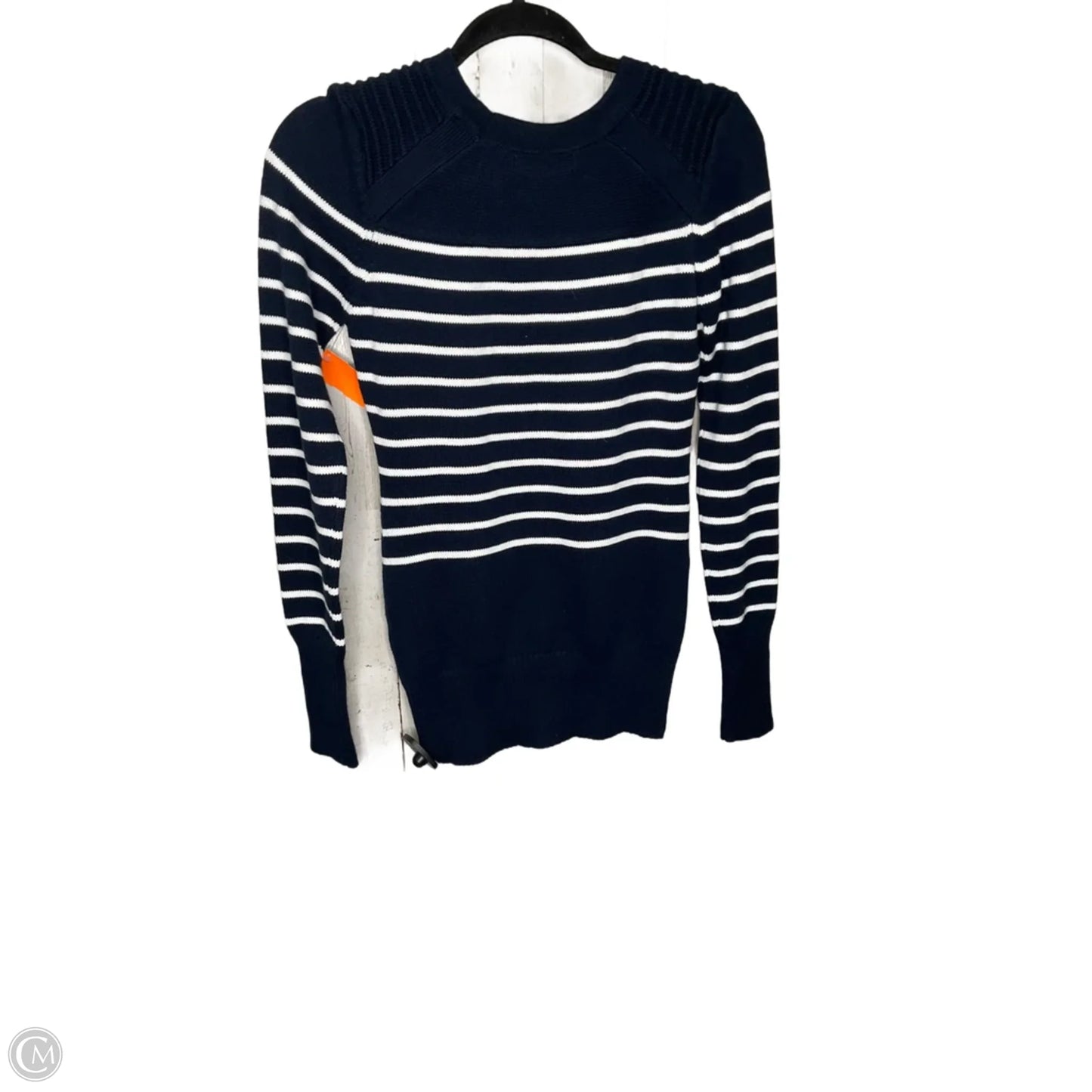 Sweater By Clothes Mentor In Navy, Size: M