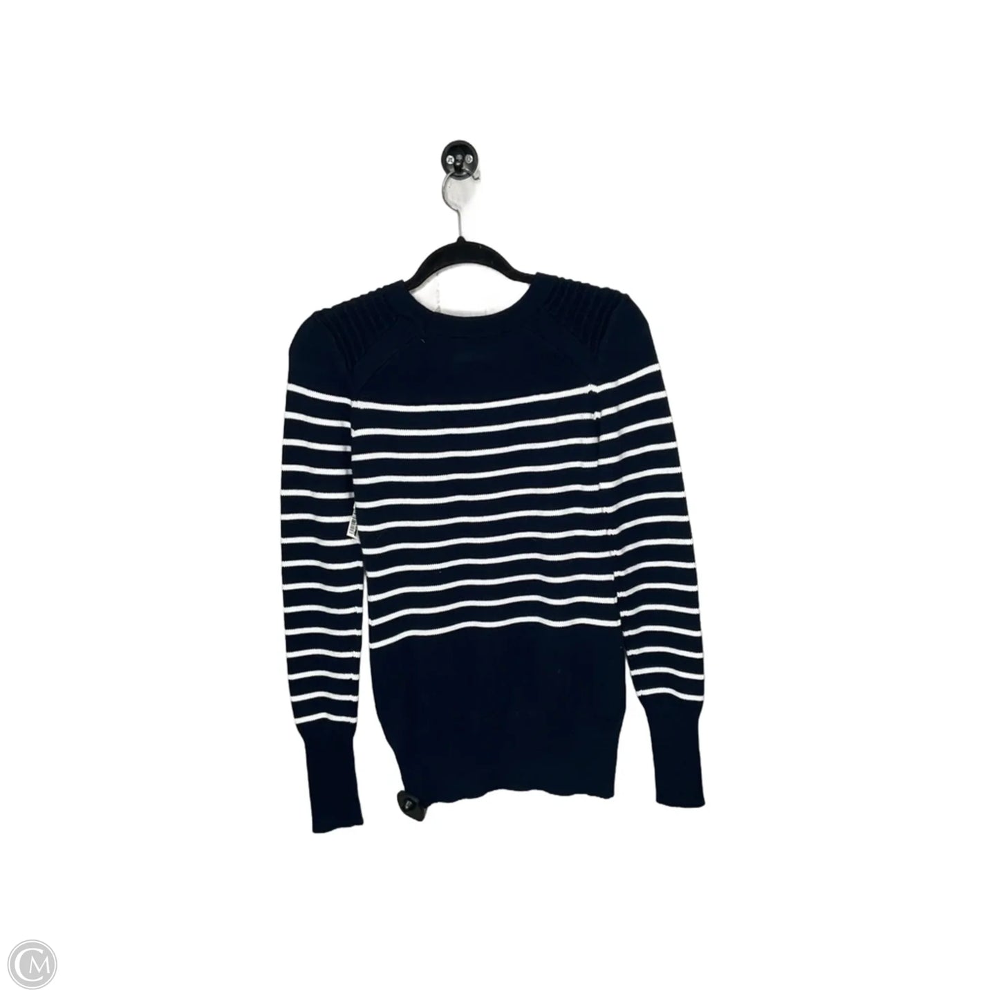 Sweater By Clothes Mentor In Navy, Size: M