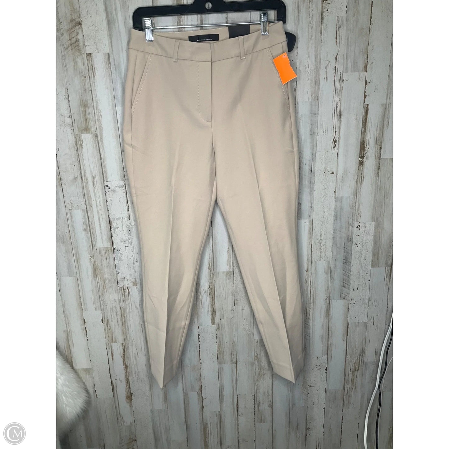Pants Dress By White House Black Market In Cream, Size: 4