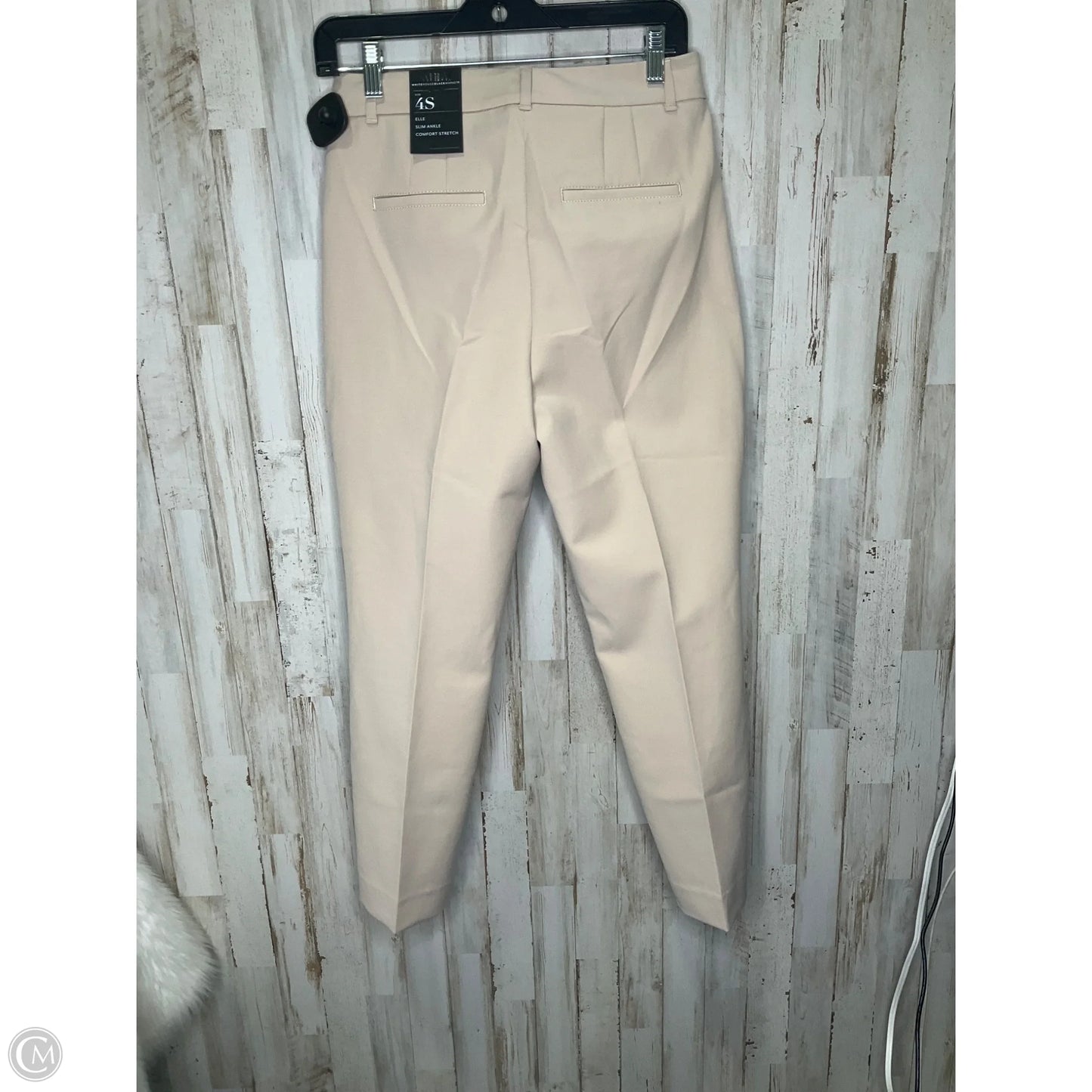 Pants Dress By White House Black Market In Cream, Size: 4