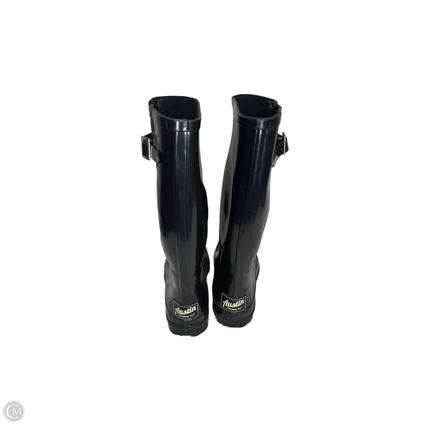 Boots Rain By Clothes Mentor In Black, Size: 7