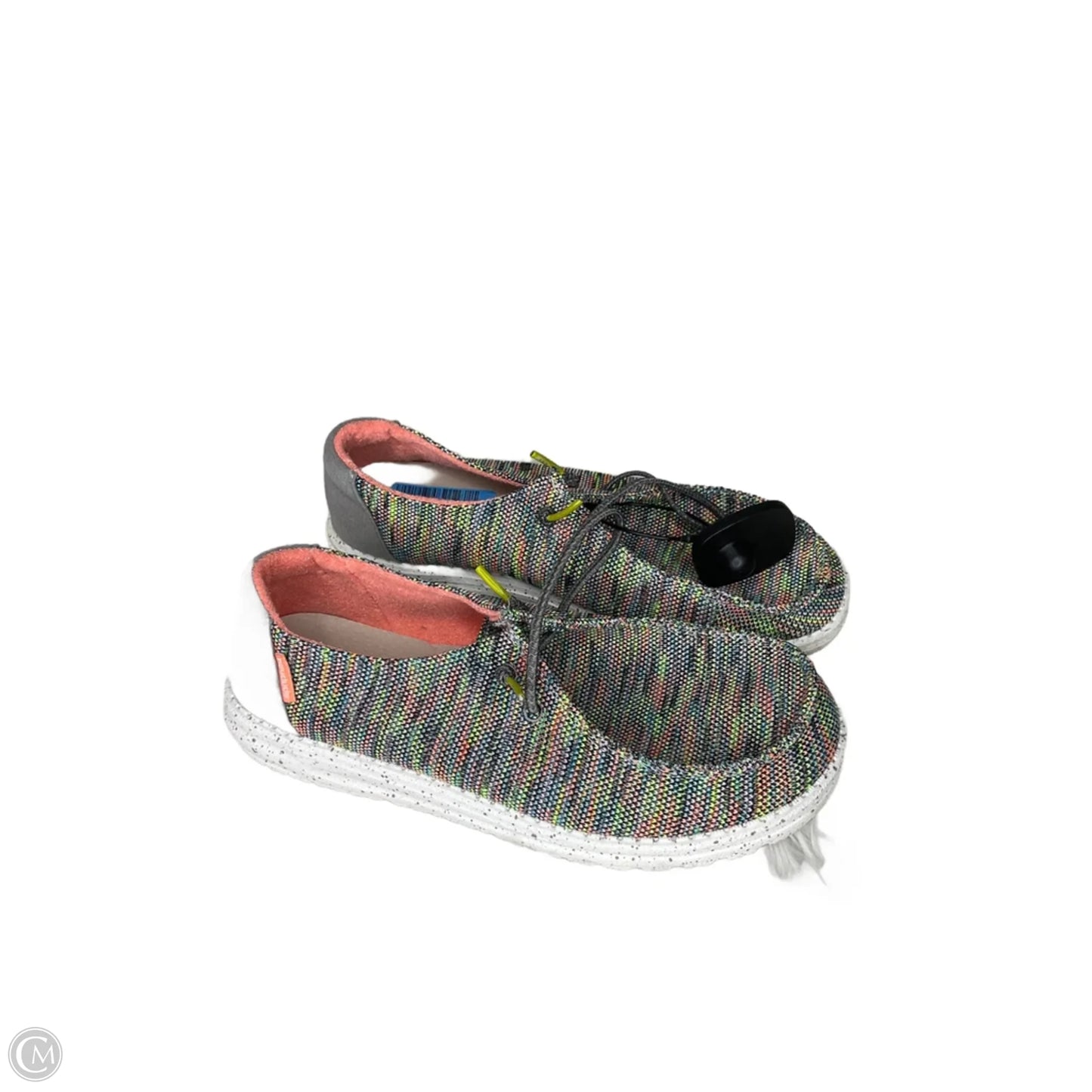Shoes Sneakers By Hey Dude In Multi-colored, Size: 8