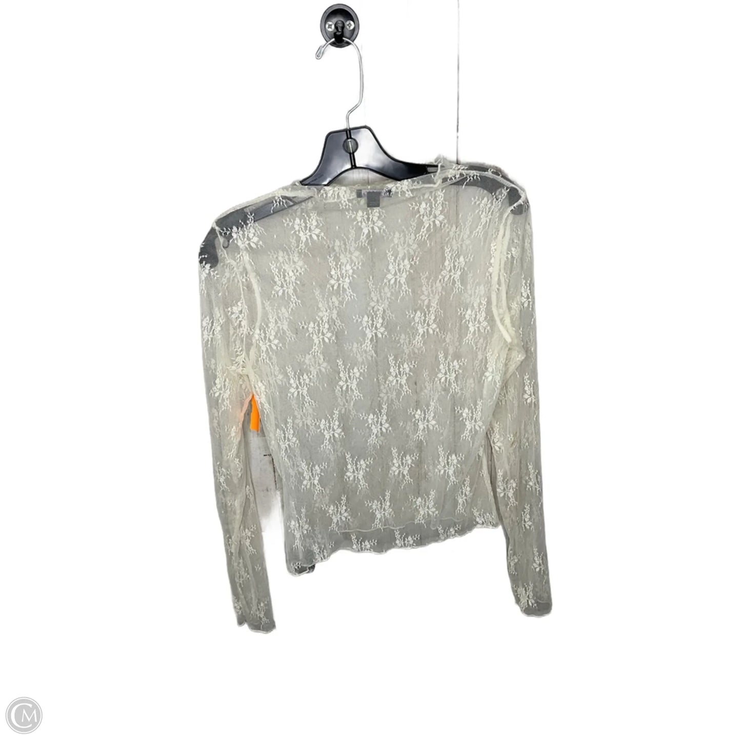 Top Long Sleeve By Wild Fable In White, Size: M