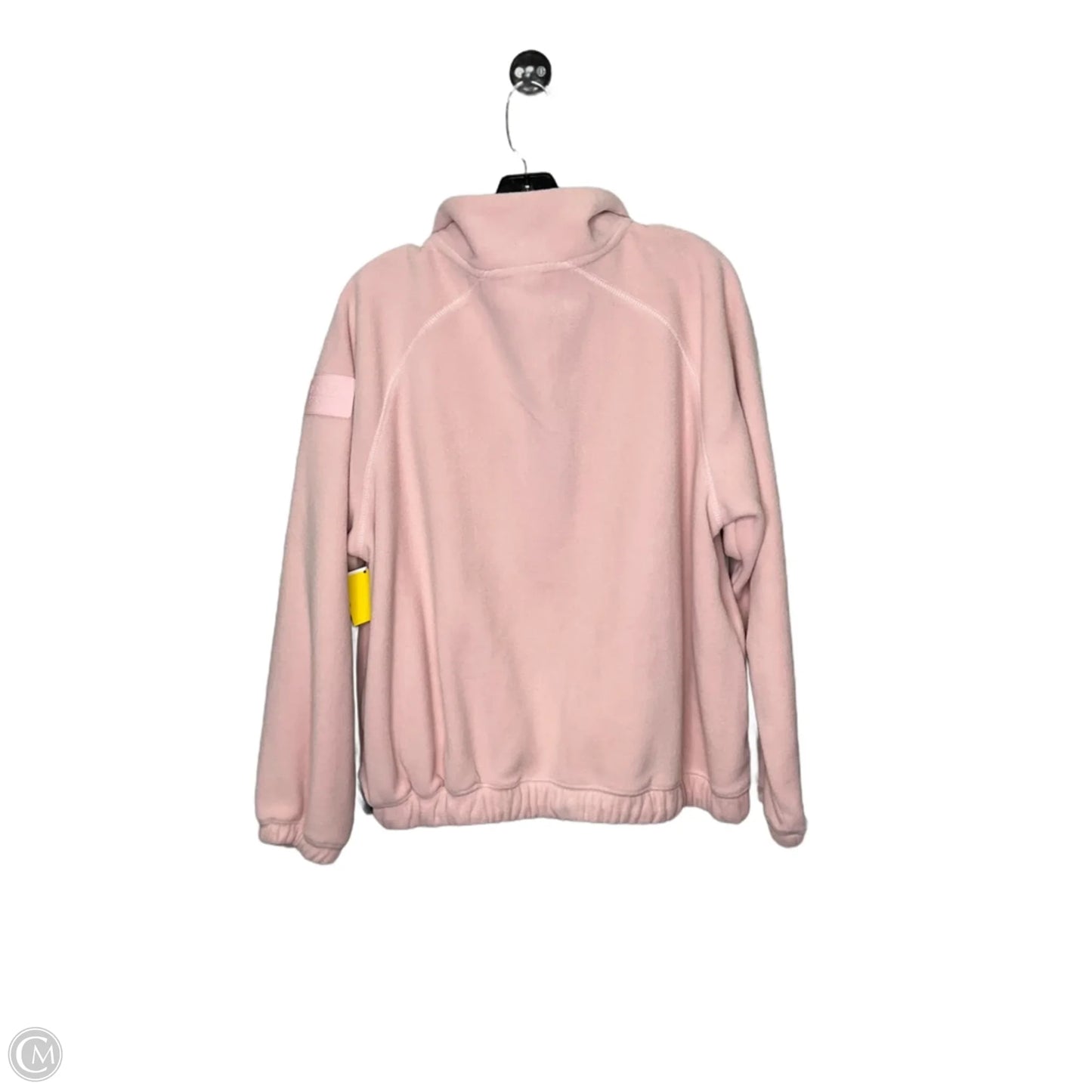 Athletic Jacket By Love & Sports In Pink, Size: Xl