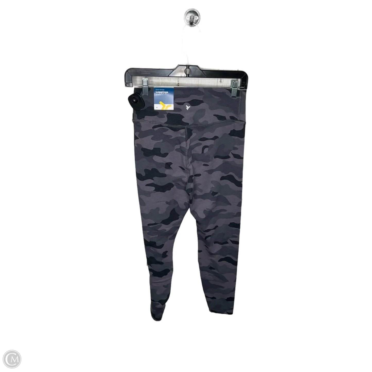 Athletic Leggings By Old Navy In Camouflage Print, Size: M