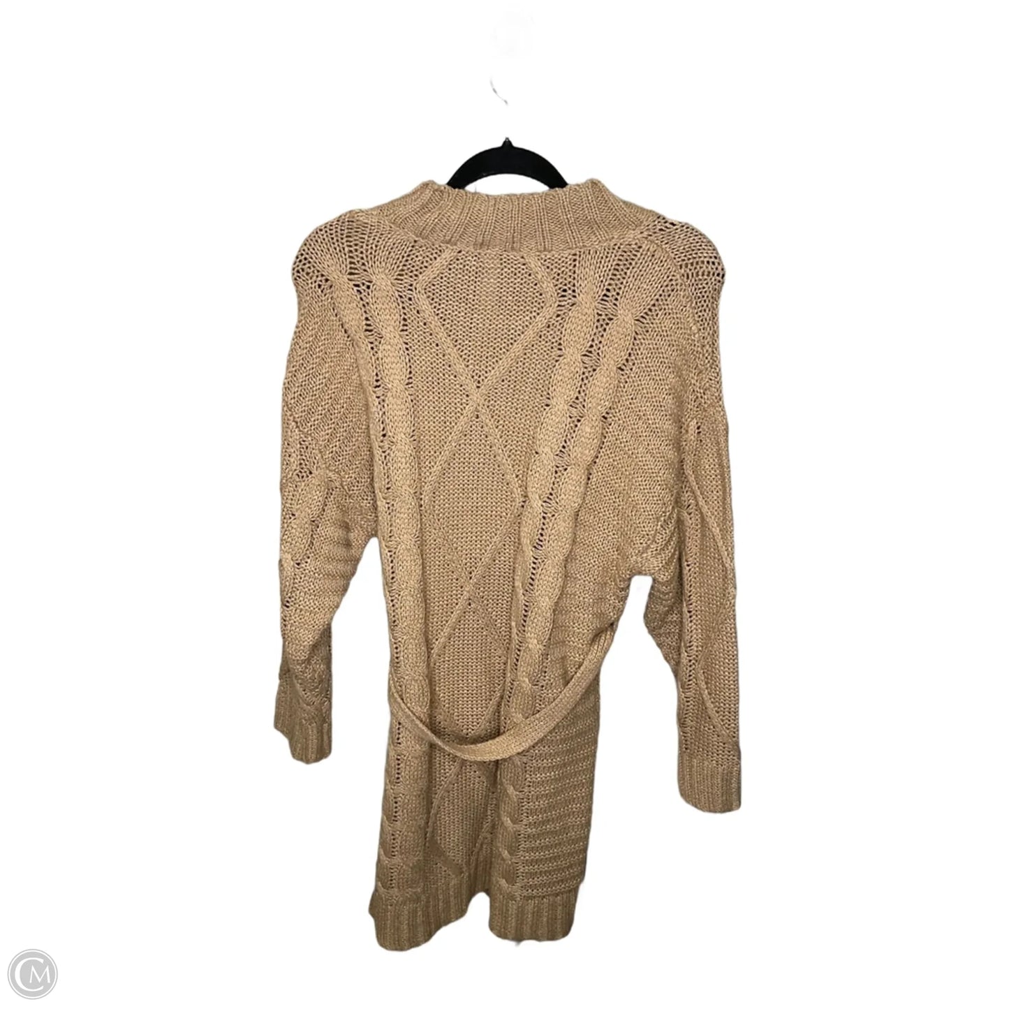 Dress Sweater By Amadi In Brown, Size: S