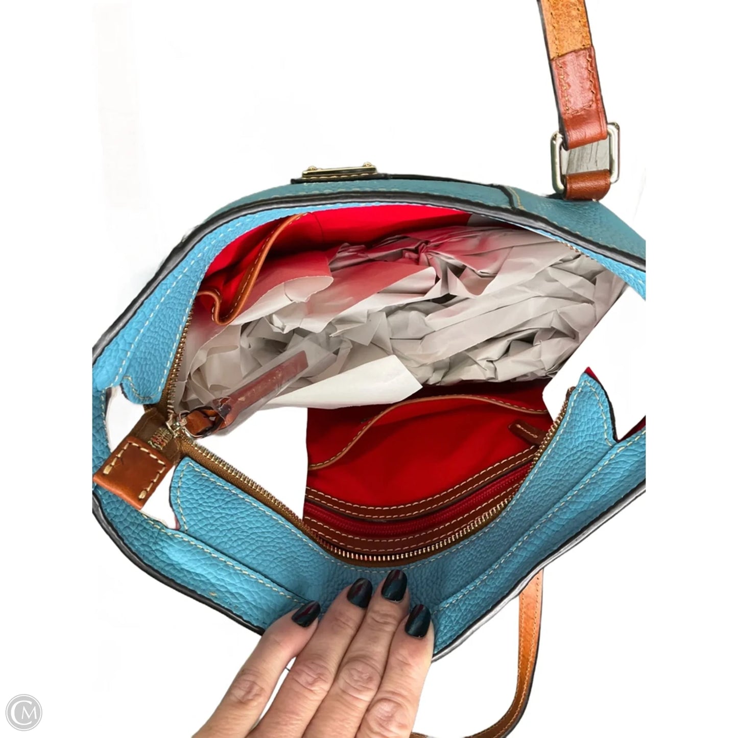 Handbag Designer By Dooney And Bourke, Size: Large