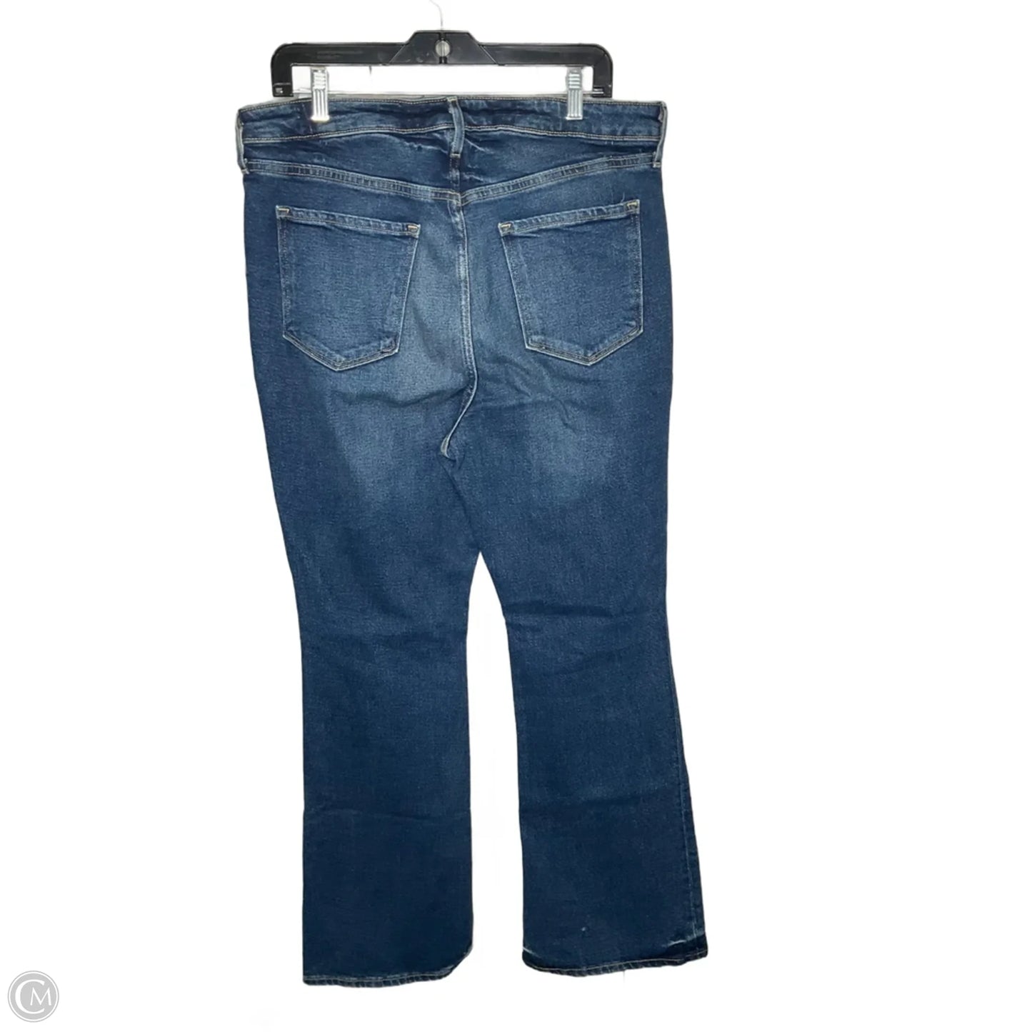Jeans Flared By Old Navy In Blue Denim, Size: 14
