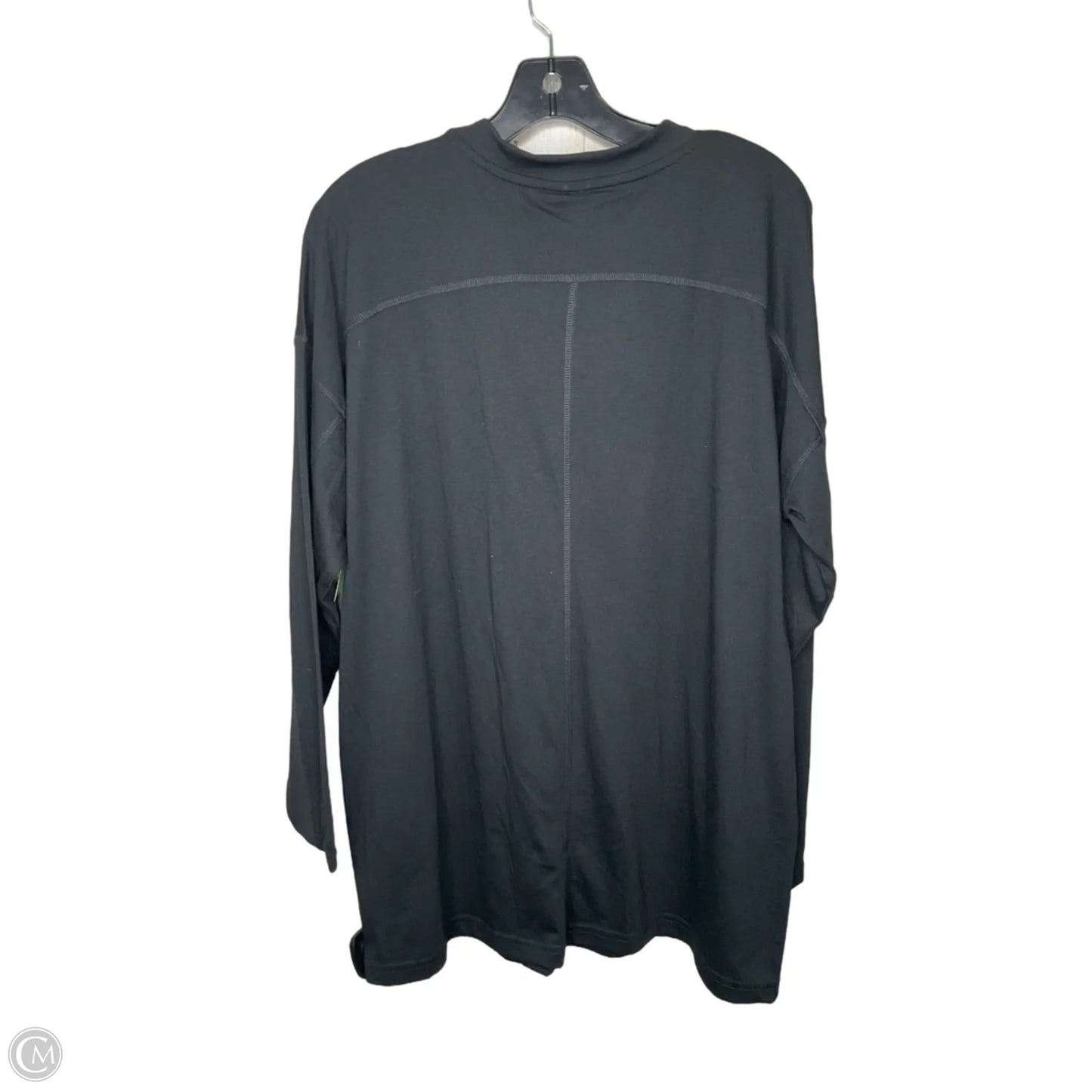 Top Long Sleeve By Gym Shark In Black, Size: L