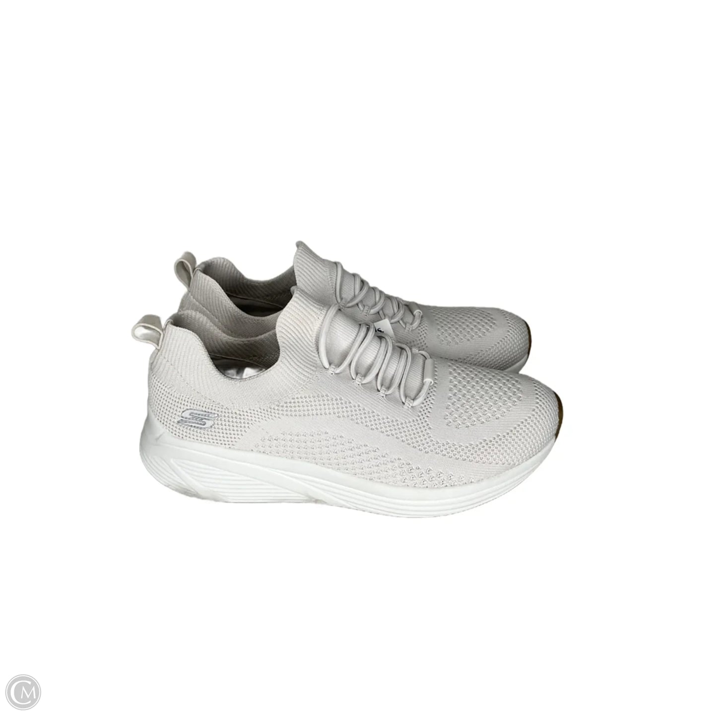 Shoes Sneakers By Skechers In Cream, Size: 9