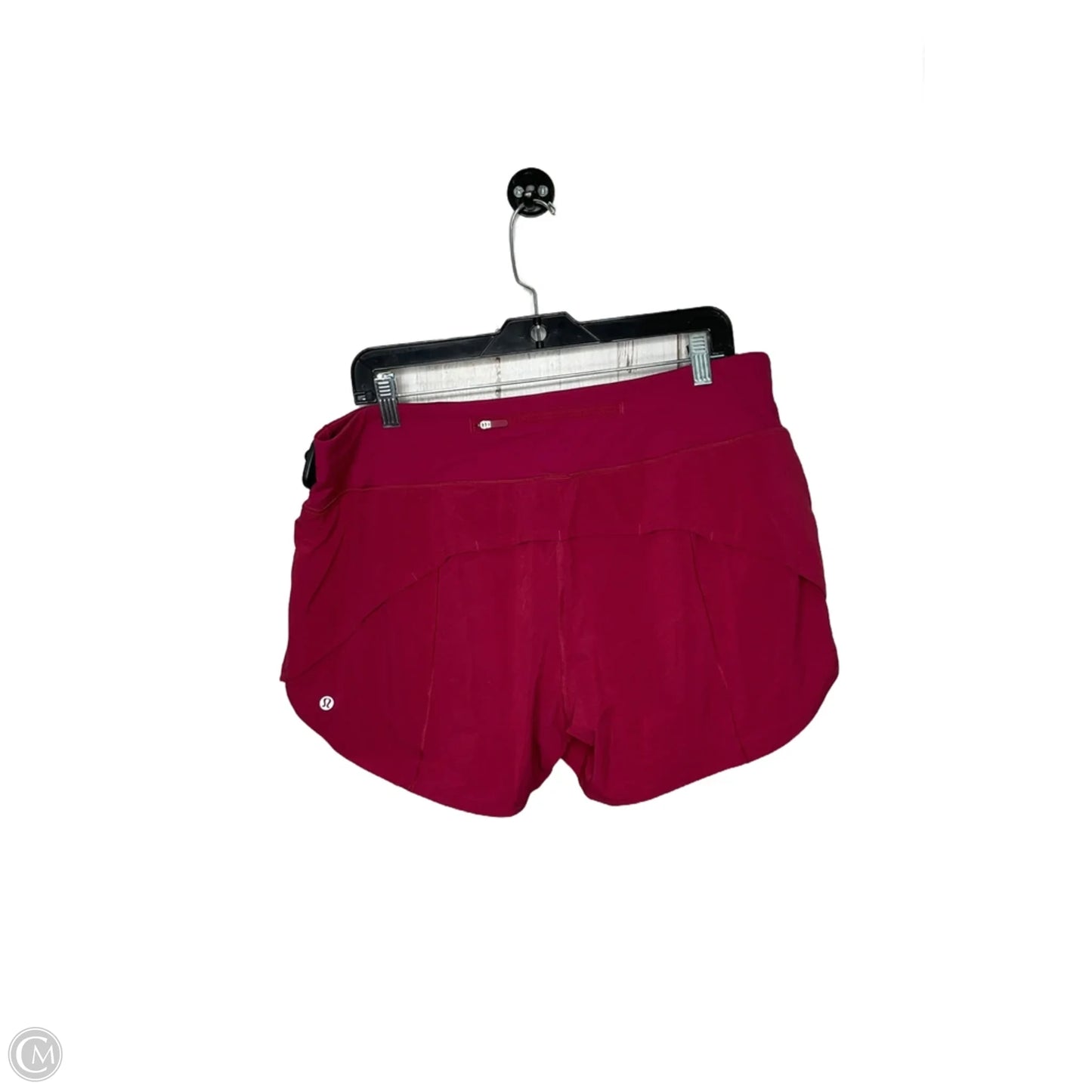 Athletic Shorts By Lululemon In Pink, Size: 14
