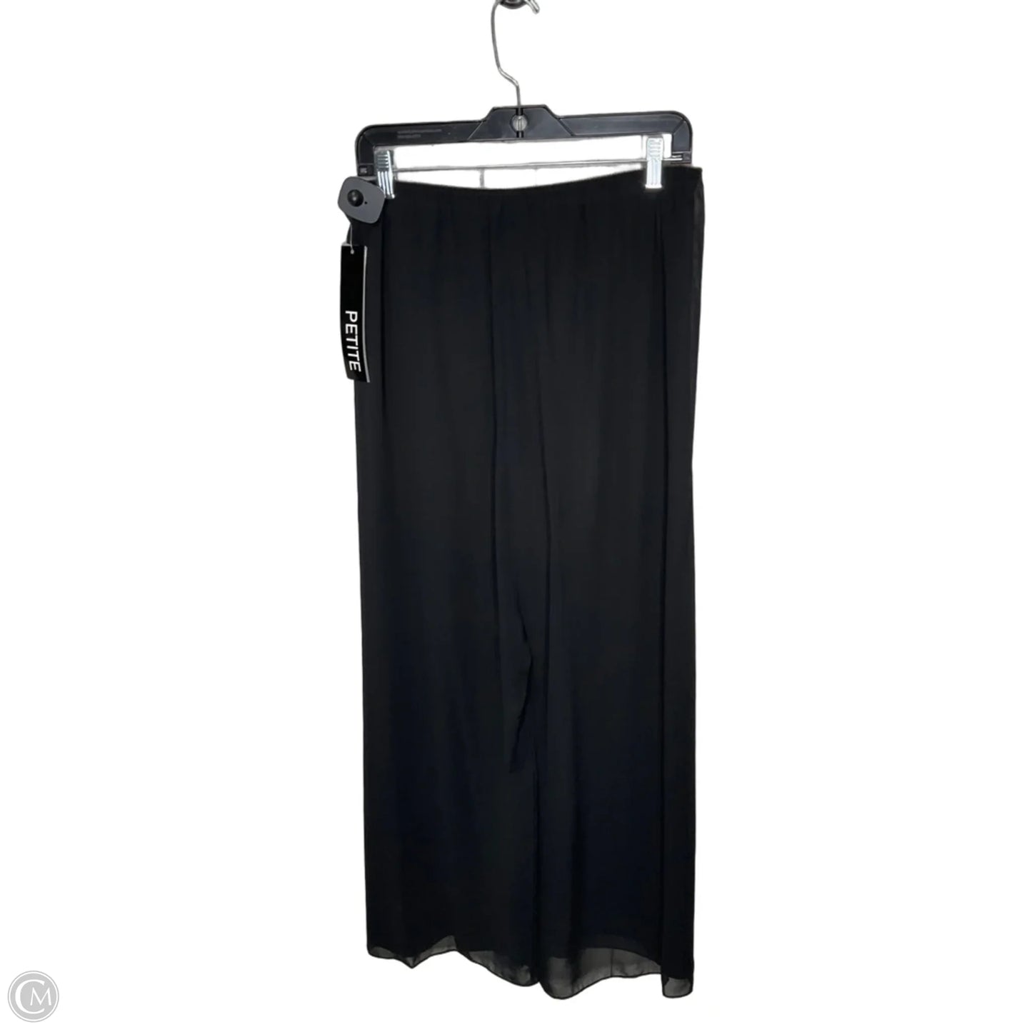 Pants Dress By Alex Evenings In Black, Size: Lp
