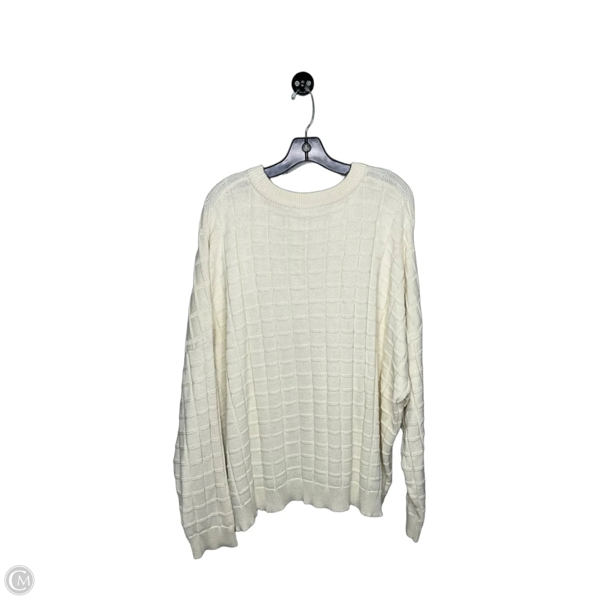 Sweater By Able In Cream, Size: 2x